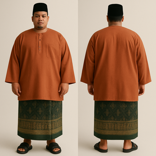Malaysia kelantan based, man oversized,local dtyle