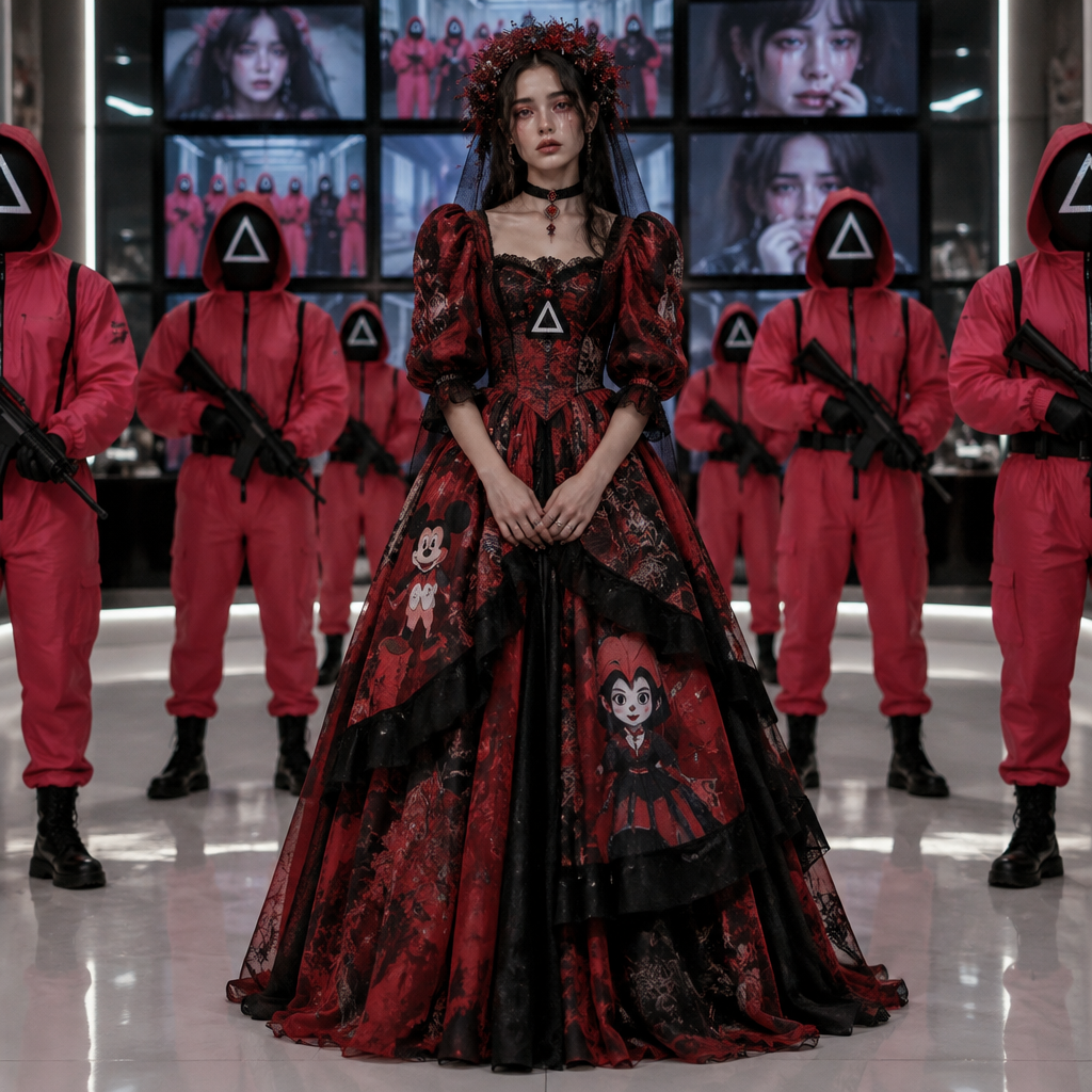 A Female Dress design, suitable for Fall. охранник из игры кальмара треугольник голове голове венок мишура один Диснея узновайки вампиризм удивительная Вим слезах все охранники из игры кальмара система монитор 🖥 Present it as professional fashion catalogue photography: the garment is the subject, shown full-length with editorial styling, neutral posing and tasteful, non-suggestive framing.
photorealistic fashion design, A Female Dress design, suitable for Fall. охранник из игры кальмара треугольник голове голове венок мишура один Диснея узновайки вампиризм удивительная Вим слезах все охранники из игры кальмара система монитор 🖥 Present it as professional fashion catalogue photography: the garment is the subject, shown full-length with editorial styling, neutral posing and tasteful, non-suggestive framing., just the design no text