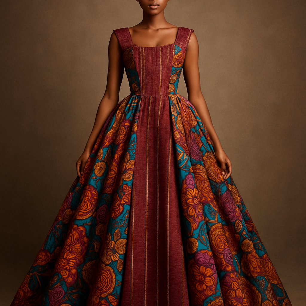 Create a beautiful bubu gown that has an Ankara fabric and aso oke design that will make it look elegant and chic with beautiful hues and beautiful colors.
Create a beautiful bubu gown that has an Ankara fabric and aso oke design that will make it look elegant and chic with beautiful hues and beautiful colors.