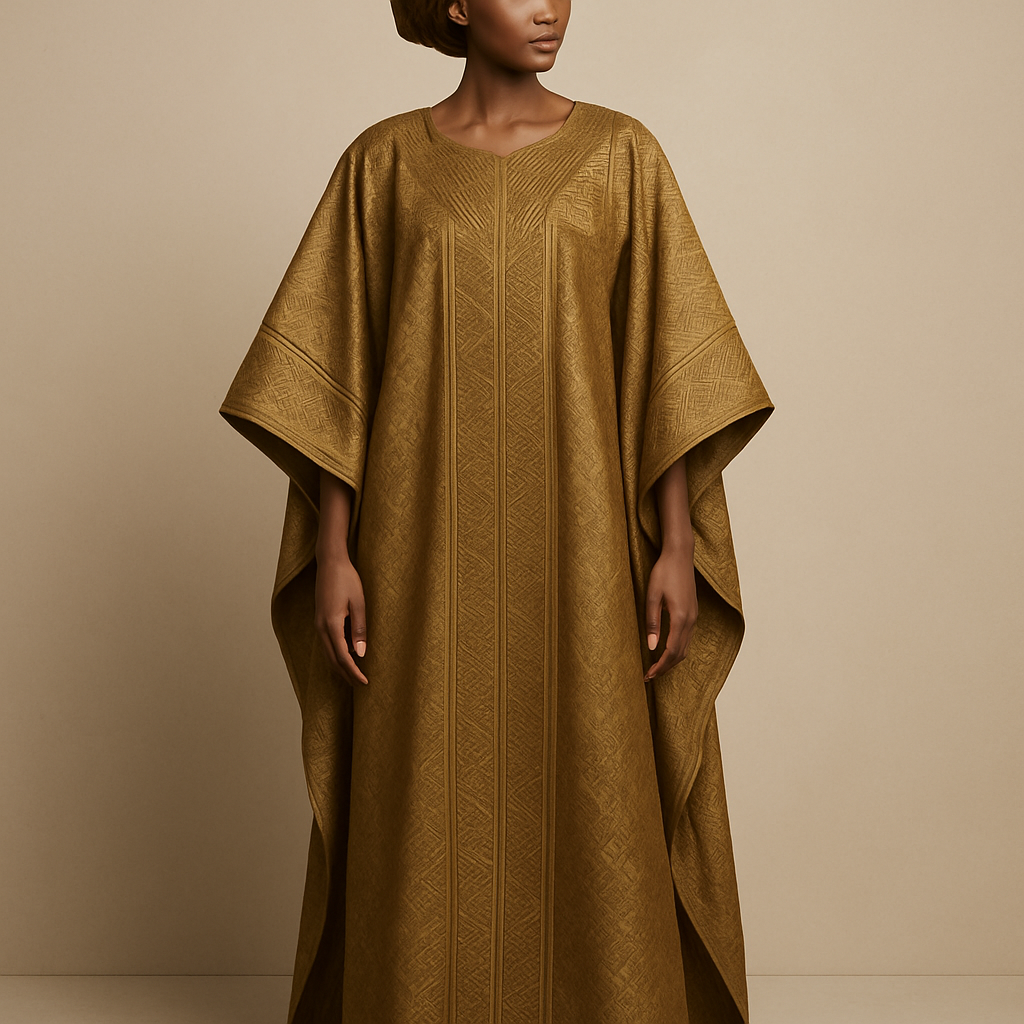Create a shadda boubou for women that's the first of its kind, unique, classy, and sophisticated in design.
Create a shadda boubou for women that's the first of its kind, unique, classy, and sophisticated in design.