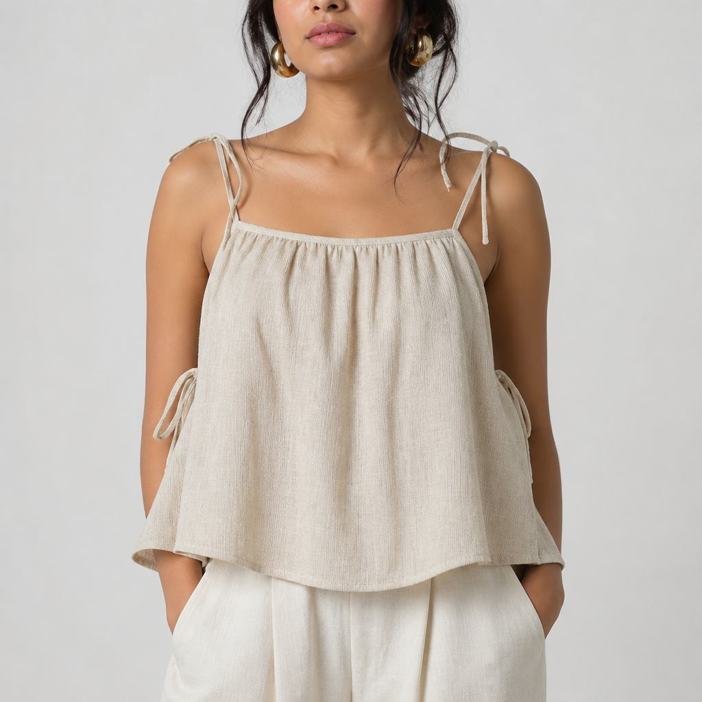 A Top design, suitable for Summer, in Casual style. India fashion aesthetics.
photorealistic fashion design, A Top design, suitable for Summer, in Casual style. India fashion aesthetics., casual style, just the design no text