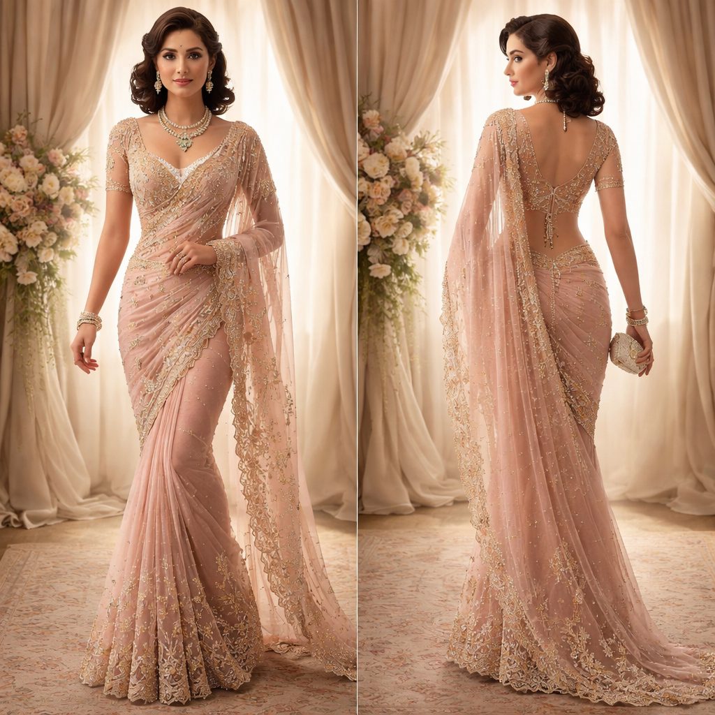 Design women saree drape
Design women saree drape
, vintage style, show front and back