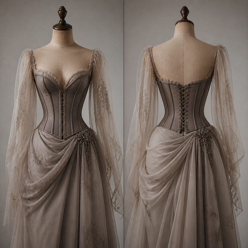корсет чтоб был и не слишком открытым и не сильно закрытым. Russia fashion aesthetics.
photorealistic fashion design, корсет чтоб был и не слишком открытым и не сильно закрытым. Russia fashion aesthetics., just the design no text