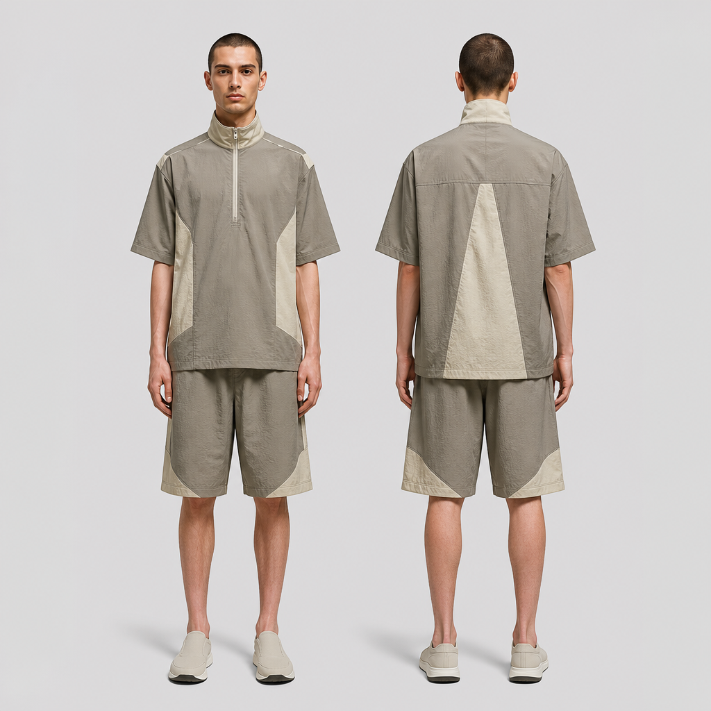 photorealistic fashion design, photorealistic fashion design, A Male Dress design, suitable for Summer, in Athleisure style. Vietnam fashion aesthetics., athleisure style, just the design no text. Refinement: no.i don't like it, just the design no text. Refinement: no
photorealistic fashion design, photorealistic fashion design, photorealistic fashion design, A Male Dress design, suitable for Summer, in Athleisure style. Vietnam fashion aesthetics., athleisure style, just the design no text. Refinement: no.i don't like it, just the design no text. Refinement: no, just the design no text