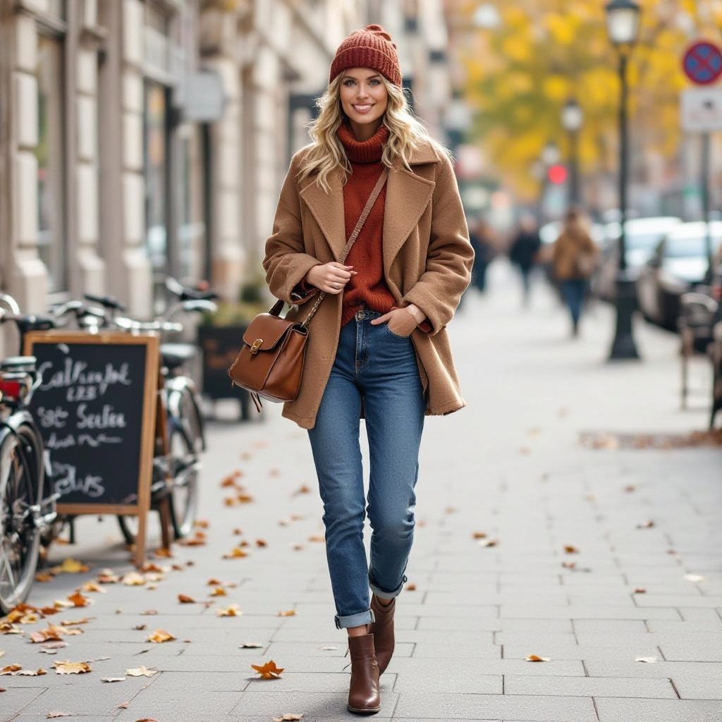 Autumn
Casual fashion: Autumn Casual Outfit.