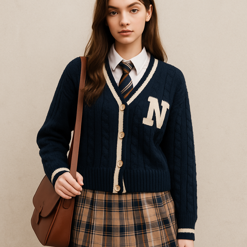 Un fille
Un fille , collegiate style