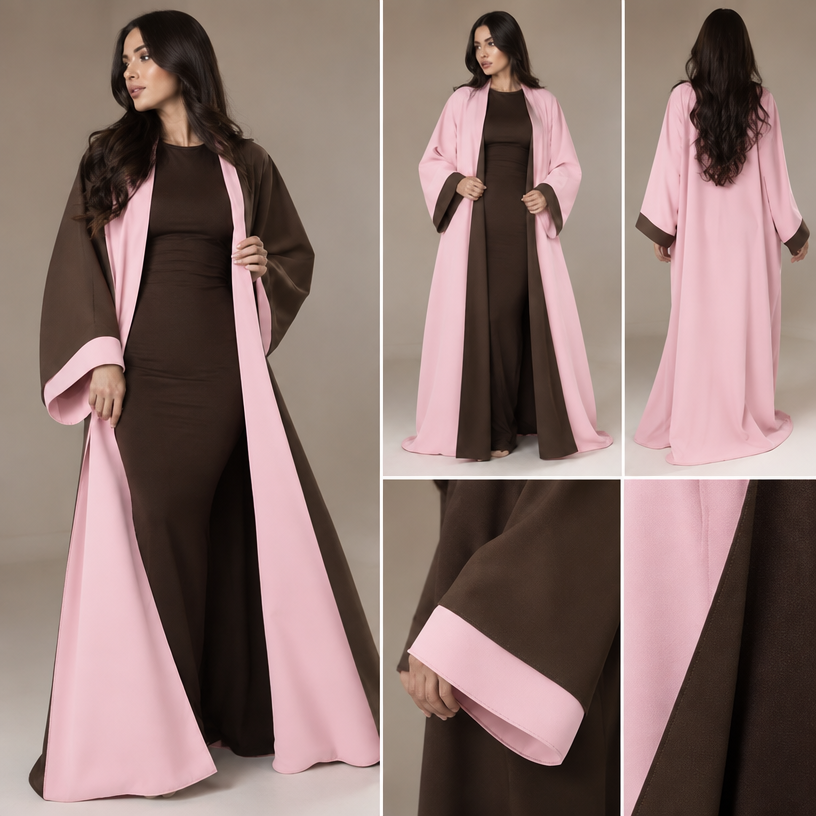 Nein omg das rosa ist viel zu dunkel und präsent es soll ein leichtes zartes rosa sein pastel farbig
edit the attached fashion design with these instructions: Nein omg das rosa ist viel zu dunkel und präsent es soll ein leichtes zartes rosa sein pastel farbig. keep it photorealistic, just the design no text