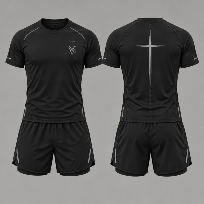 Could you make it more running wear. So the clothing to be running wear
edit the attached fashion design with these instructions: Could you make it more running wear. So the clothing to be running wear. keep it photorealistic, just the design no text