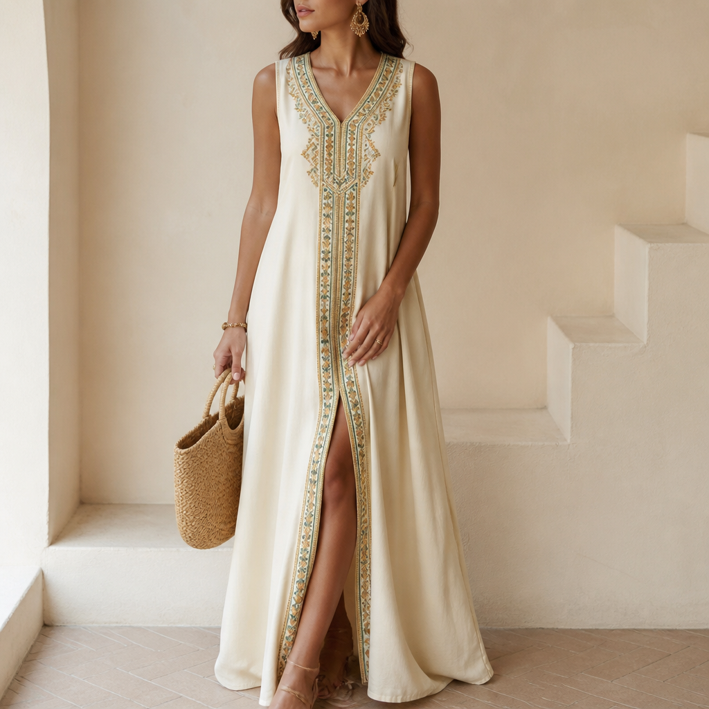 A Female Dress design, suitable for Summer. Algeria fashion aesthetics. Current season is Summer in Algeria.
photorealistic fashion design, A Female Dress design, suitable for Summer. Algeria fashion aesthetics. Current season is Summer in Algeria., just the design no text