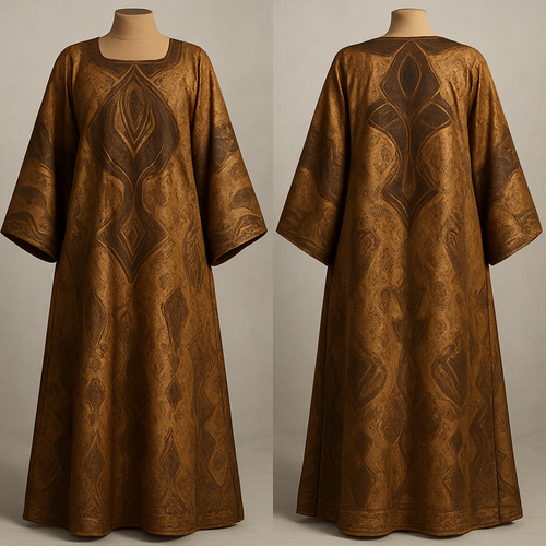 Create a shadda boubou for women that's the first of its kind, unique, classy, and sophisticated in design.