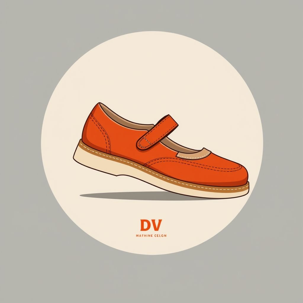 Women’s Classic Red Versatile Hook And Loop Mary Jane Shoes For Women, Casual Round Toe Flat Leather Shoes, Spring 2025 New Arrival. .These orange creamsicle and beige Color-Block Design. They Are Suitable For All-Season Wear, Embody Street Rock Aestheticsz. This Style Reflects Y2K Streetwear , Women’s. Put “DV” somewhere on it. Create me a logo for my brand “Da’Vine” and put it up there also
Create an elegant design for women’s classic red Mary Jane shoes, featuring a versatile hook and loop closure. The round toe flat construction highlights premium leather craftsmanship. Incorporate an orange creamsicle and beige color-block palette for a modern twist. Embellish the shoes with “DV” to symbolize Da’Vine—a classic yet edgy logo representing timeless streetwear influenced by Y2K aesthetics, perfect for all-season wear.