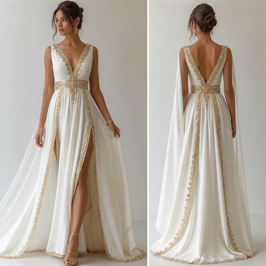 A Female Dress design, suitable for Summer, in Glamorous style. Tunisia fashion aesthetics.
photorealistic fashion design, A Female Dress design, suitable for Summer, in Glamorous style. Tunisia fashion aesthetics., glamorous style, just the design no text