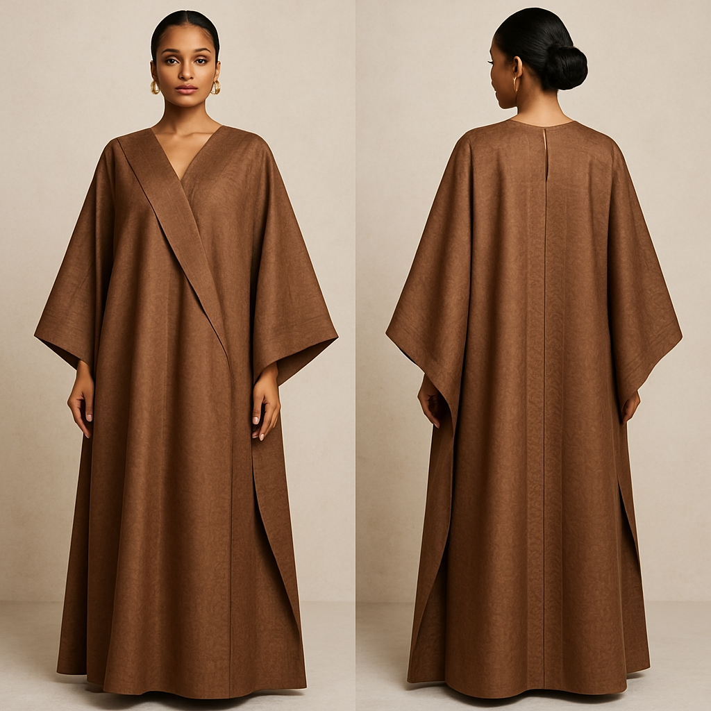 Create a shadda boubou for women that’s the first of its kind, unique, classy, and sophisticated in design.
Create a shadda boubou for women that’s the first of its kind, unique, classy, and sophisticated in design. , show front and back