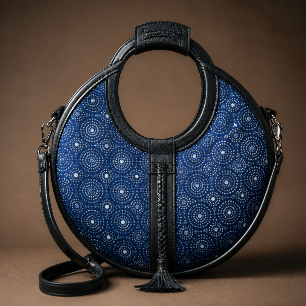 A Female Accessories design. Consider South African fashion — diverse multicultural styles, Shweshwe prints, modern Afro-chic. Current season is Winter in South Africa.
photorealistic fashion design, A Female Accessories design. Consider South African fashion — diverse multicultural styles, Shweshwe prints, modern Afro-chic. Current season is Winter in South Africa., just the design no text