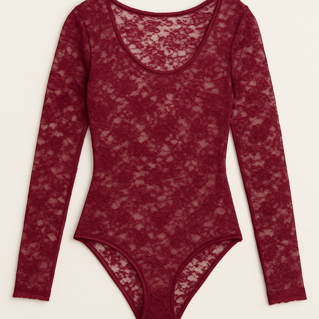 Can you make a long sleeve lace body suit in army green colour
Make more see through
Change to burgundy
Can you make a long sleeve lace body suit in army green colour
Make more see through
Change to burgundy
