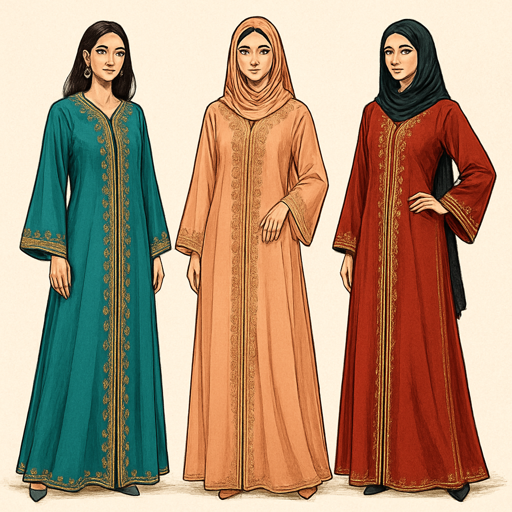 Its arab traditional jalabias
Its arab traditional jalabias