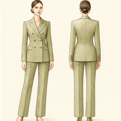 make the woman version of this image