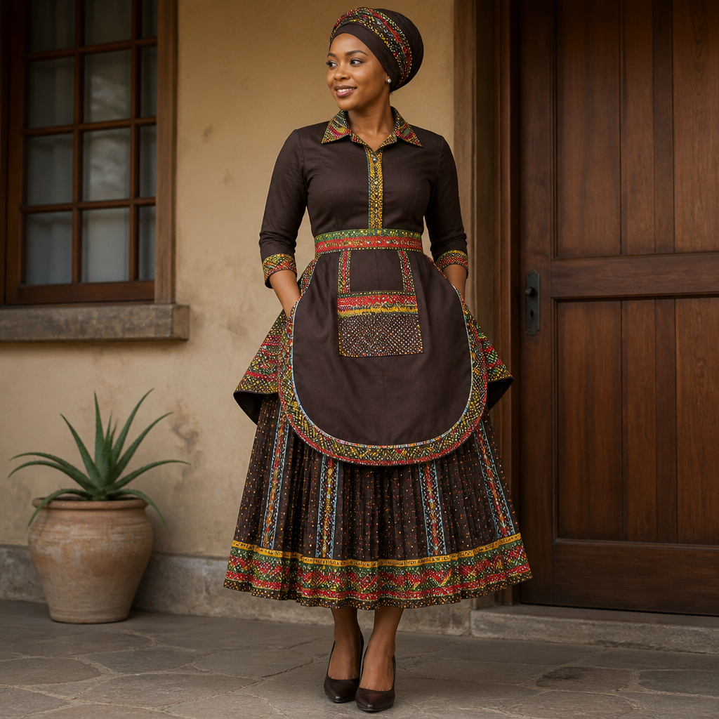 photorealistic fashion design, photorealistic fashion design, photorealistic fashion design, photorealistic fashion design, photorealistic fashion design, A Female Skirt design, suitable for Fall. design shweshwe material with apron and a doek wrap not longer it must be at my calves and colour must be brown and touch of white. Design with modest coverage., just the design no text. Refinement: make skirt with plits and more colour , just the design no text. Refinement: change colour to dark brown and touch of white with fuller apron that has pocket and make someone wear it to see it, just the design no text. Refinement: add colour lime and red, just the design no text. Refinement: add yellow and small light blue, just the design no text. Refinement: add a small layer that is rounded around the but
photorealistic fashion design, photorealistic fashion design, photorealistic fashion design, photorealistic fashion design, photorealistic fashion design, photorealistic fashion design, A Female Skirt design, suitable for Fall. design shweshwe material with apron and a doek wrap not longer it must be at my calves and colour must be brown and touch of white. Design with modest coverage., just the design no text. Refinement: make skirt with plits and more colour , just the design no text. Refinement: change colour to dark brown and touch of white with fuller apron that has pocket and make someone wear it to see it, just the design no text. Refinement: add colour lime and red, just the design no text. Refinement: add yellow and small light blue, just the design no text. Refinement: add a small layer that is rounded around the but, just the design no text