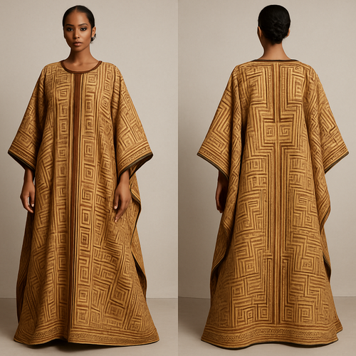 Create a shadda boubou for women that’s the first of its kind, unique, classy, and sophisticated in design. 