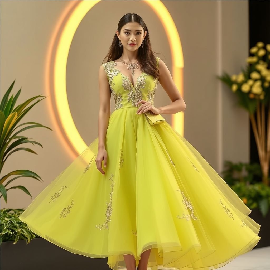 Thiết kế váy lụa đen dự tiệc, hở nửa lưng, cổ trễ nhẹ, có đính ngọc trai làm điểm nhấn, váy sát body dài đến ống chân, thêm hình ảnh thân trước của váy rõ nét
Tạo một thiết kế váy lụa đen cầu kỳ theo phong cách thời trang Hàn Quốc, với các chi tiết thanh lịch như lưng hở nửa, cổ trễ nhẹ và ngọc trai đính nổi bật. Váy sát body, dài chạm ống chân, mang đến vẻ đẹp quyến rũ, sang trọng và thanh tao.