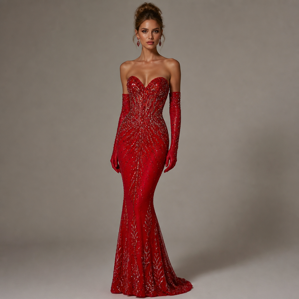 photorealistic fashion design, photorealistic fashion design, vestido inspirado en Barbie estilo Reyna de belleza co guantes y pedrería brillante y una modelo más delgada. NI fashion aesthetics., just the design no text. Refinement: más pedrería brillante y color rojo , just the design no text. Refinement: pero sin capa y sin la apertura en la pierna
photorealistic fashion design, photorealistic fashion design, photorealistic fashion design, vestido inspirado en Barbie estilo Reyna de belleza co guantes y pedrería brillante y una modelo más delgada. NI fashion aesthetics., just the design no text. Refinement: más pedrería brillante y color rojo , just the design no text. Refinement: pero sin capa y sin la apertura en la pierna , just the design no text
