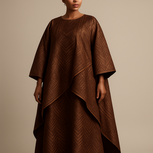 Create a shadda boubou for women that's the first of its kind, unique, classy, and sophisticated in design.
