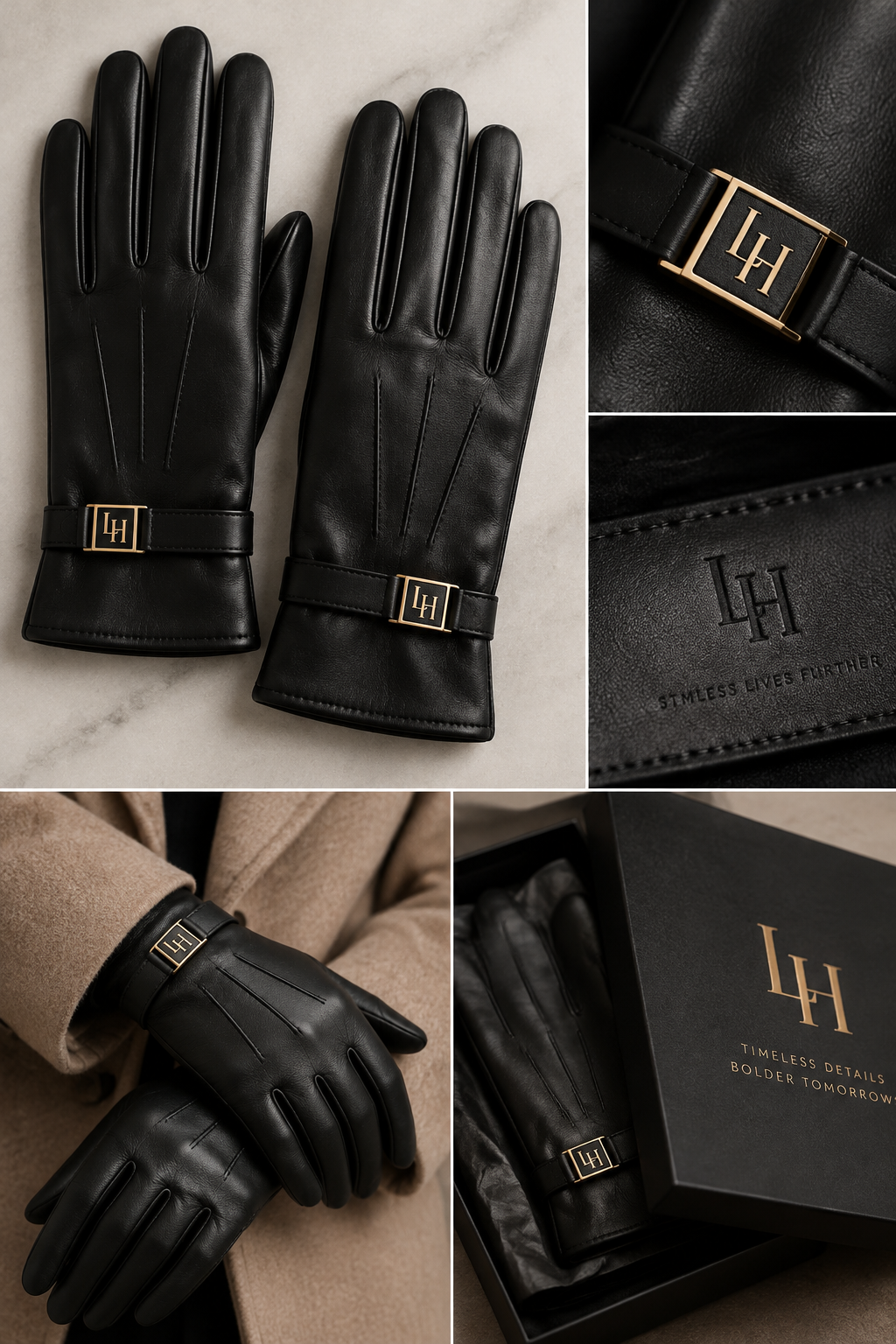 lether gloves ,with logo LH
lether gloves ,with logo LH