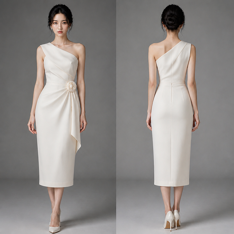 Kín đáo hơn
edit the attached fashion design with these instructions: Kín đáo hơn. keep it photorealistic, just the design no text
