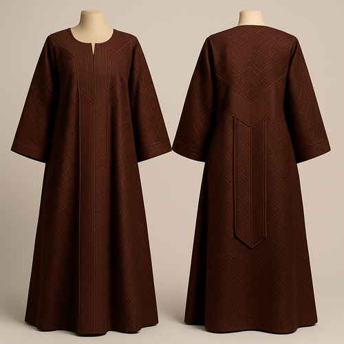 Create a shadda boubou for women that's the first of its kind, unique, classy, and sophisticated in design.