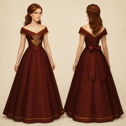 Harry Potter inspired dress
