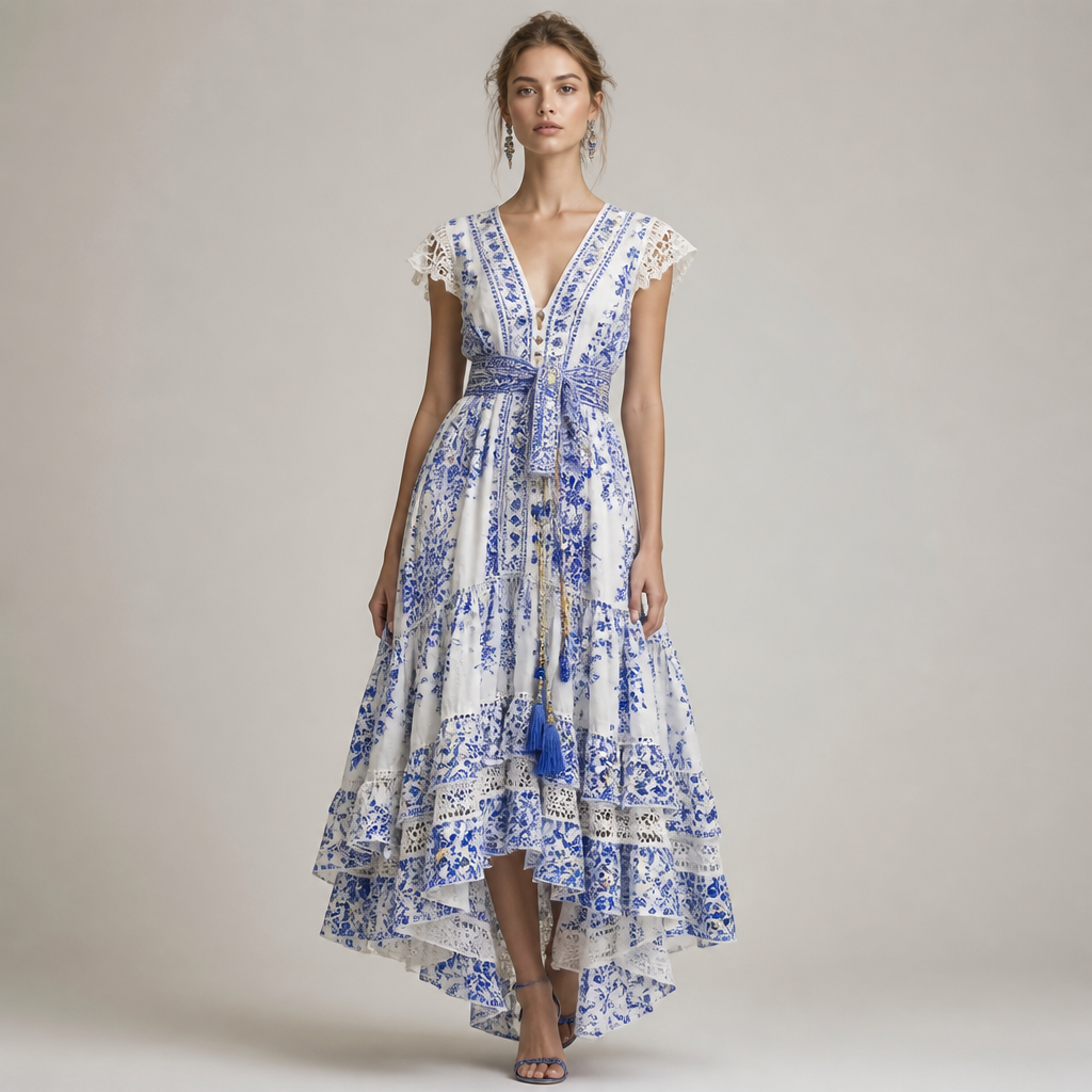 A Female Dress design, suitable for Summer. Consider Russian fashion — fur and layering traditions, bold patterns, mix of European elegance and Slavic folk motifs. Current season is Summer in Russia.
photorealistic fashion design, A Female Dress design, suitable for Summer. Consider Russian fashion — fur and layering traditions, bold patterns, mix of European elegance and Slavic folk motifs. Current season is Summer in Russia., just the design no text