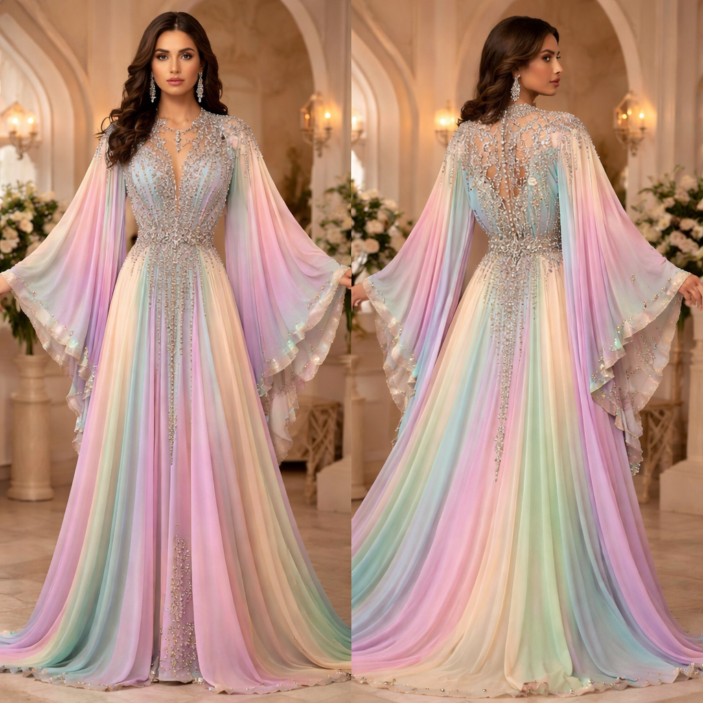 موديل عباية رمضان تكون مختلفة بالوان مميزة وفيا سترس وحجر وايدين فراشة تكون مرتبة
موديل عباية رمضان تكون مختلفة بالوان مميزة وفيا سترس وحجر وايدين فراشة تكون مرتبة, show front and back