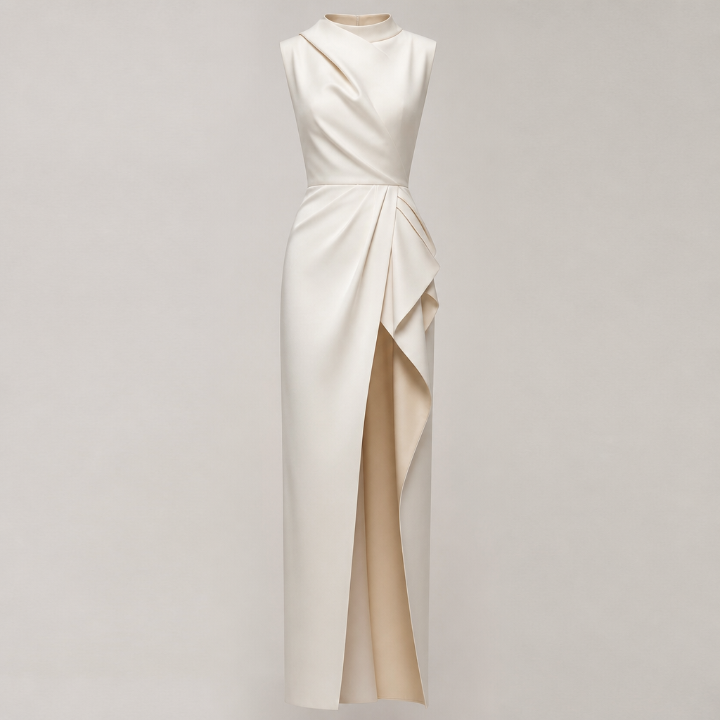A Dress design. vestido elegante sofisticado sin manga. VE fashion aesthetics.
photorealistic fashion design, A Dress design. vestido elegante sofisticado sin manga. VE fashion aesthetics., just the design no text