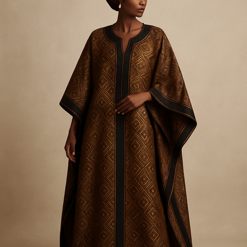 Create a shadda boubou for women that’s the first of its kind, unique, classy, and sophisticated in design. 