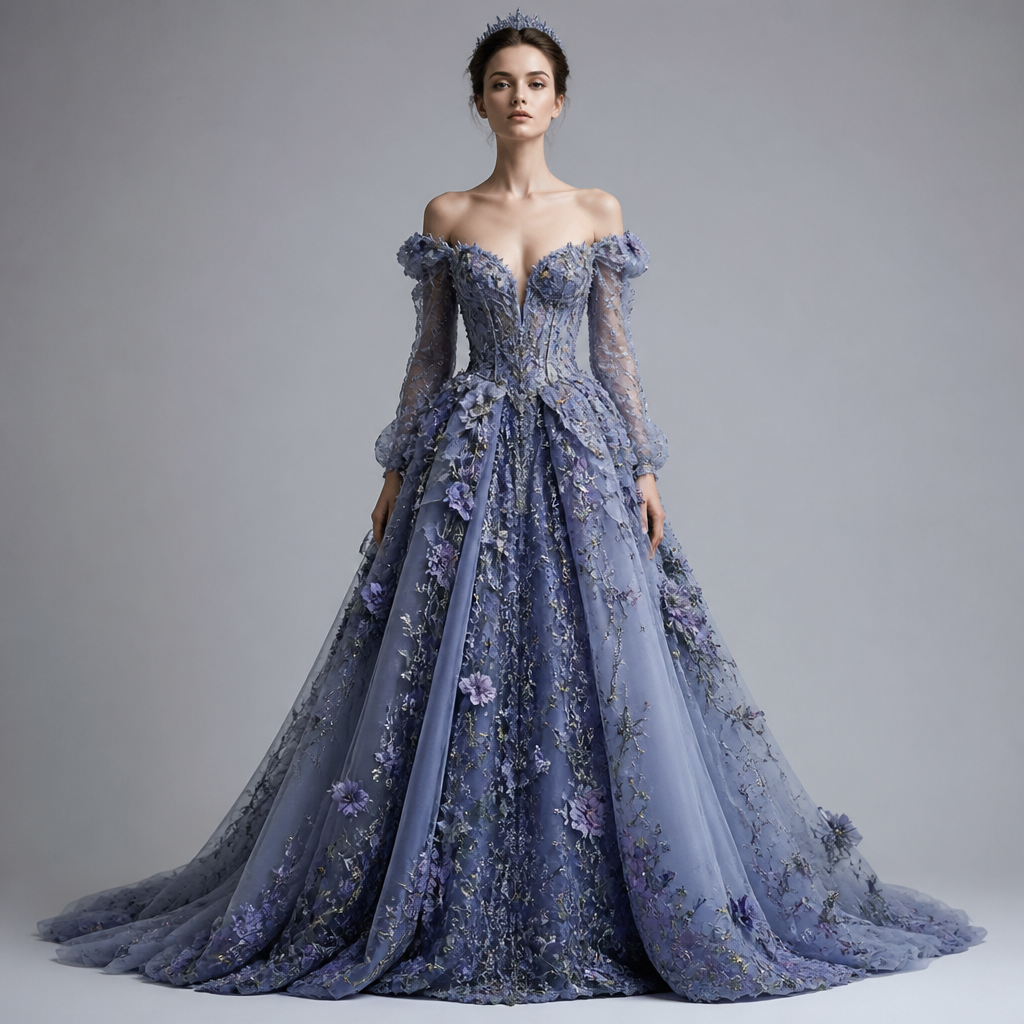 sleeping beauty. Romania fashion aesthetics.
photorealistic fashion design, sleeping beauty. Romania fashion aesthetics., just the design no text