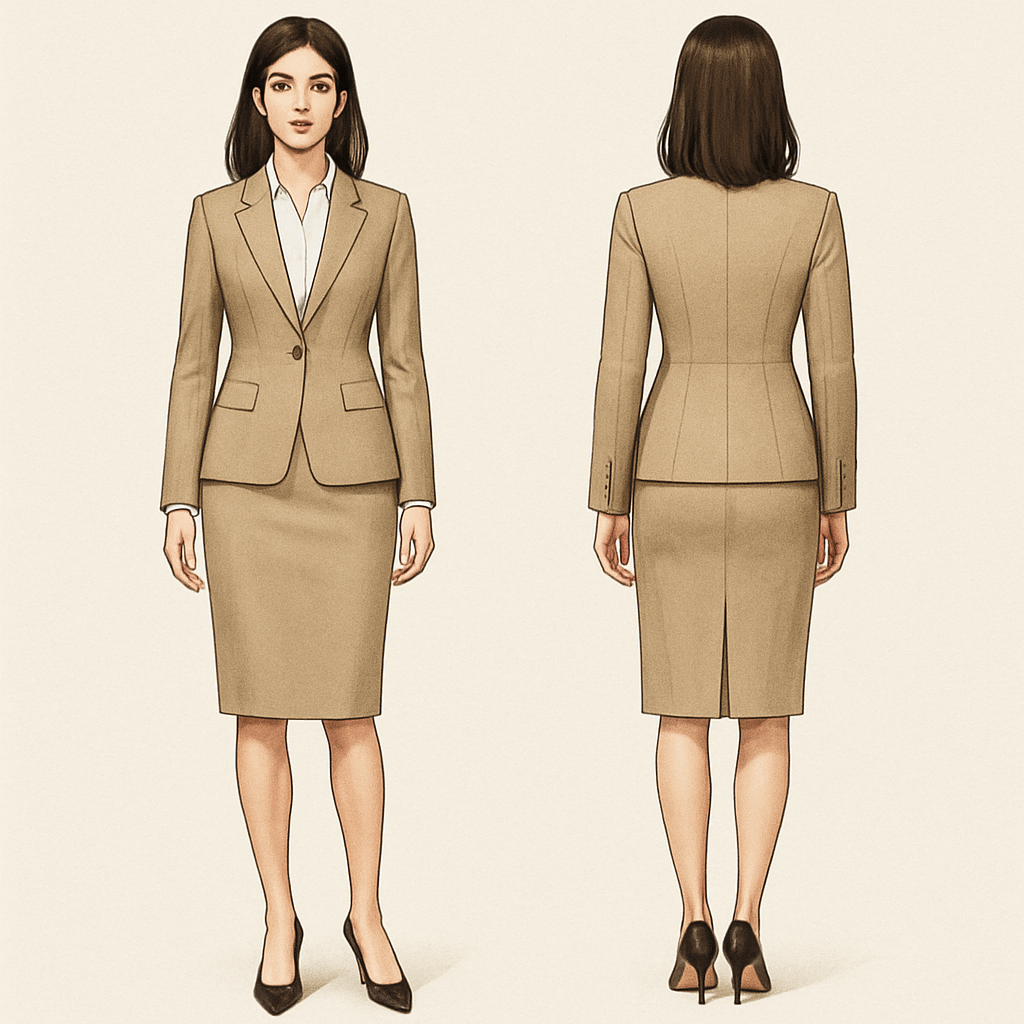 Fashion
Fashion
, business style, show front and back