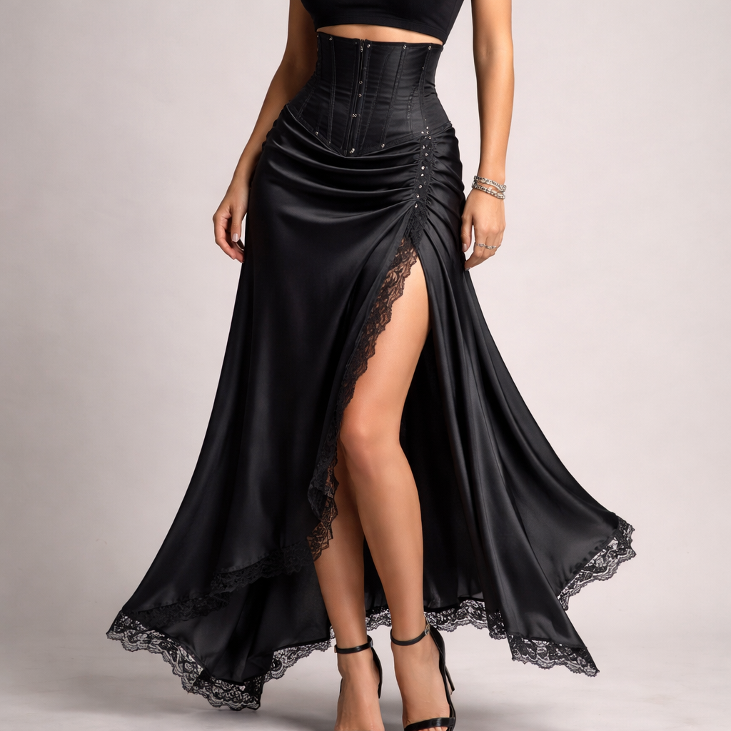 Long skirt for work , flowing light fabric, asymmetric length. Top part of the skirt works almost like a corset, accentuating hip then falling down gently under hips, small accent with stitches. Smooth transition to bohemian cut effortlessly sexy, to sum up top part is structured lower part relax but without changing msterial it’s just the structur that ascents waist hips and then flows on legs with asymmetrical opening and lace details for grunge but chic. Little fabric and close to the body very fluid. Shorter and more rock, very little volume simple silky light fabric
Long skirt for work , flowing light fabric, asymmetric length. Top part of the skirt works almost like a corset, accentuating hip then falling down gently under hips, small accent with stitches. Smooth transition to bohemian cut effortlessly sexy, to sum up top part is structured lower part relax but without changing msterial it’s just the structur that ascents waist hips and then flows on legs with asymmetrical opening and lace details for grunge but chic. Little fabric and close to the body very fluid. Shorter and more rock, very little volume simple silky light fabric
, casual style