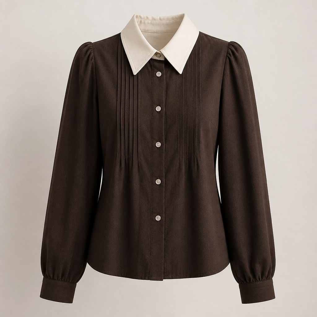 A Top design, in Casual + Korean Fashion + Dark Academia style. Design with modest coverage.
photorealistic fashion design, A Top design, in Casual + Korean Fashion + Dark Academia style. Design with modest coverage., casual style, just the design no text