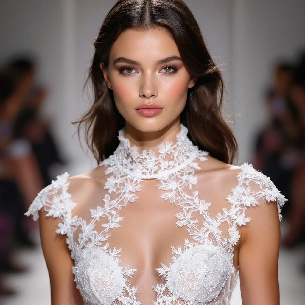 یقهش خاص باشه
Special neckline.