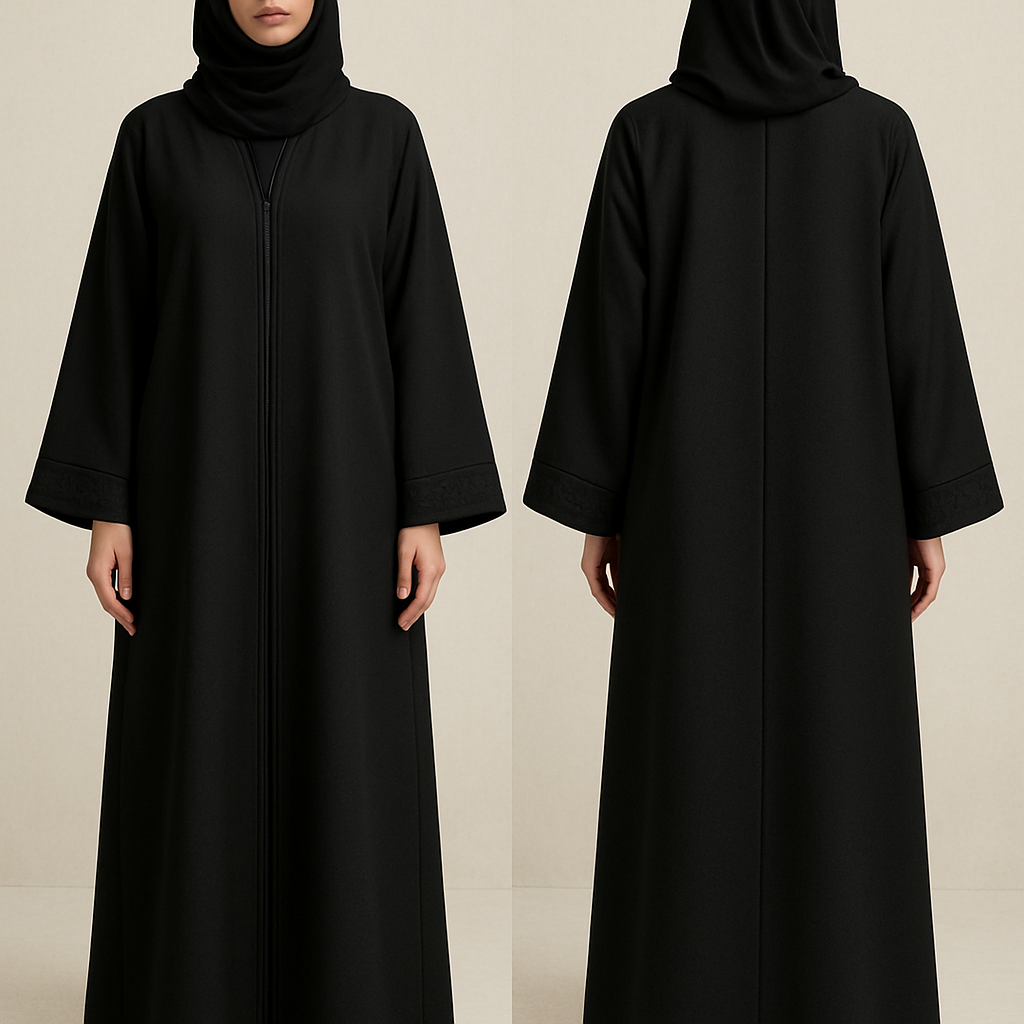 Abaya
Abaya, show front and back