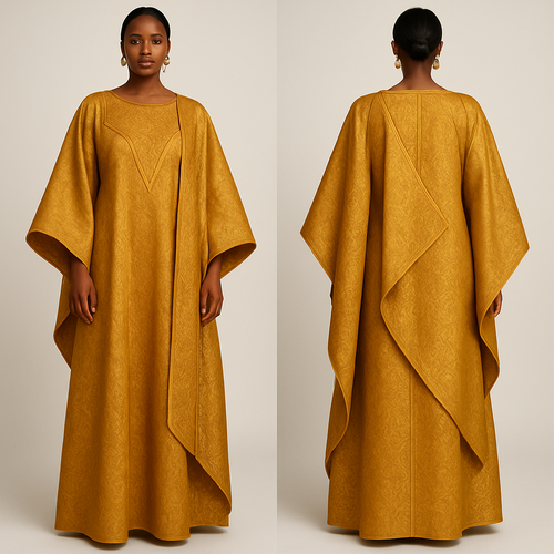 Create a shadda boubou for women that’s the first of its kind, unique, classy, and sophisticated in design. 