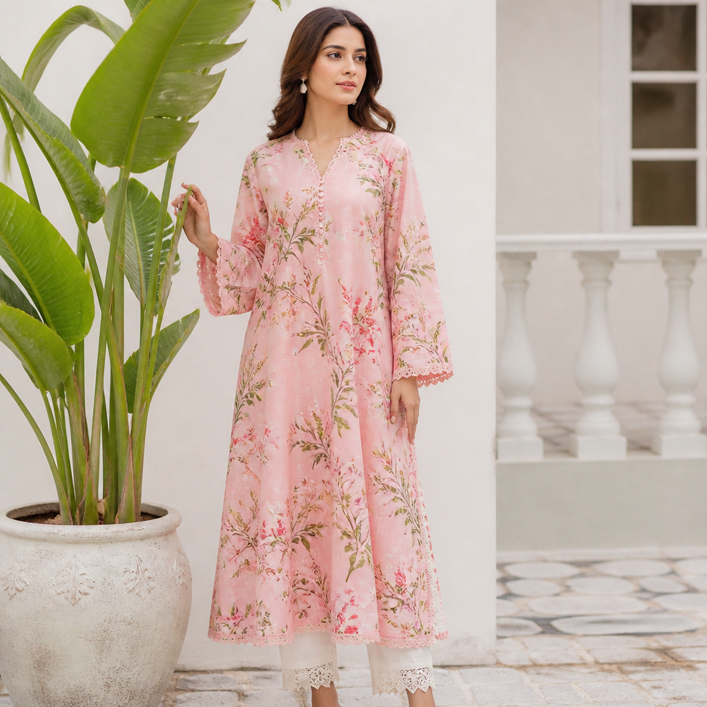 A Female Dress design, made of Silk, for Casual, suitable for Summer, in Casual style. Pakistan fashion aesthetics.
photorealistic fashion design, A Female Dress design, made of Silk, for Casual, suitable for Summer, in Casual style. Pakistan fashion aesthetics., casual style, just the design no text