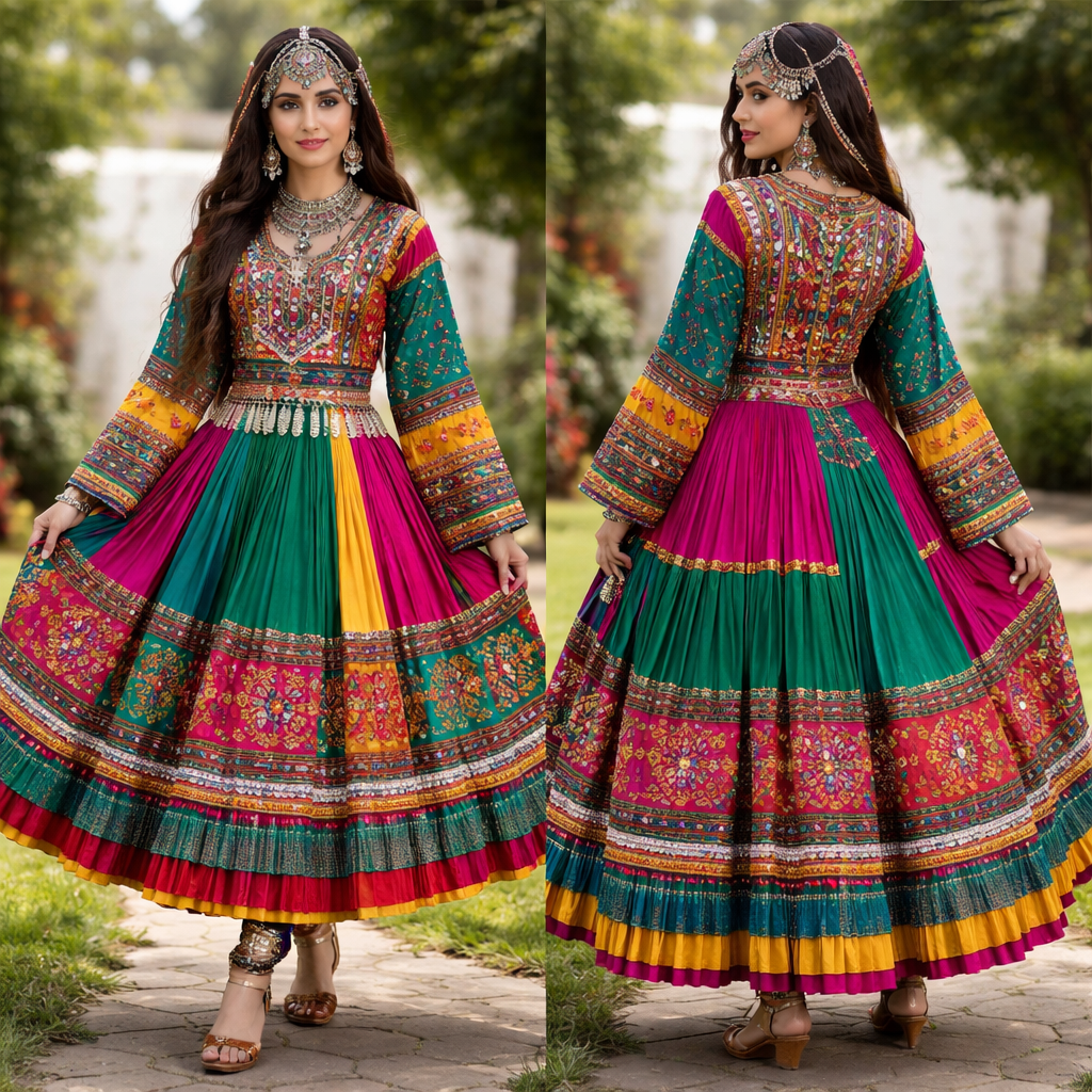 افغانی
افغانی
, colorful style, show front and back