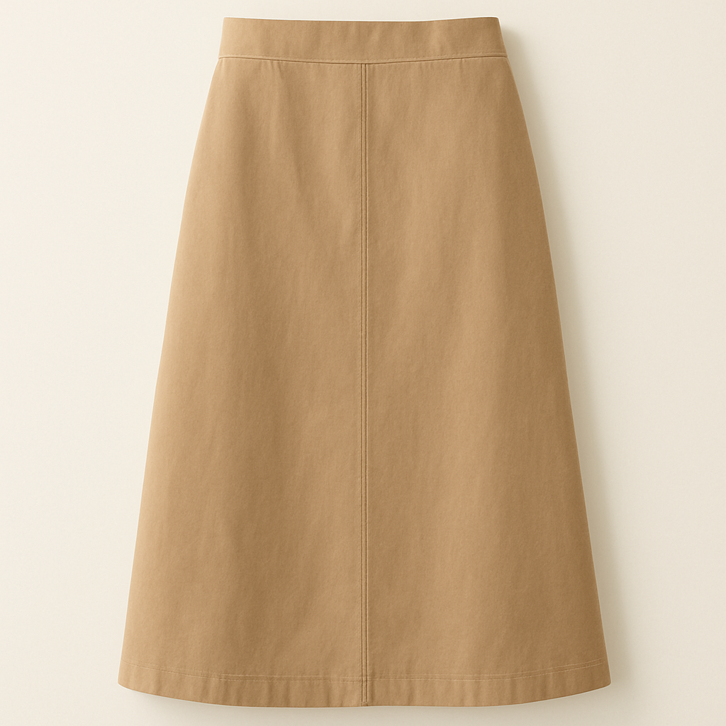to'g'ri bichimli yubka


Straight-cut skirt in cotton, midi-length, A-line silhouette, solid color.
