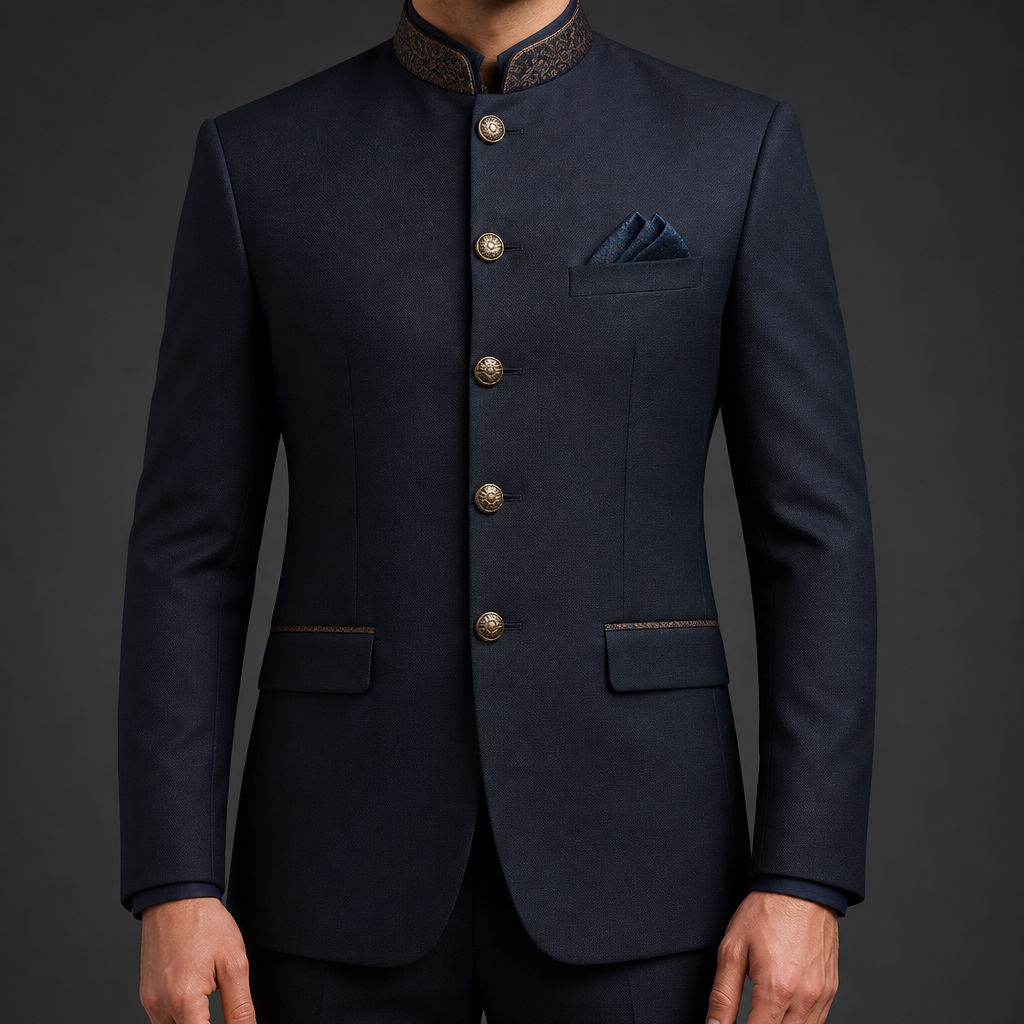 A Male Jacket design, in Business style. Pakistan fashion aesthetics.
photorealistic fashion design, A Male Jacket design, in Business style. Pakistan fashion aesthetics., business style, just the design no text