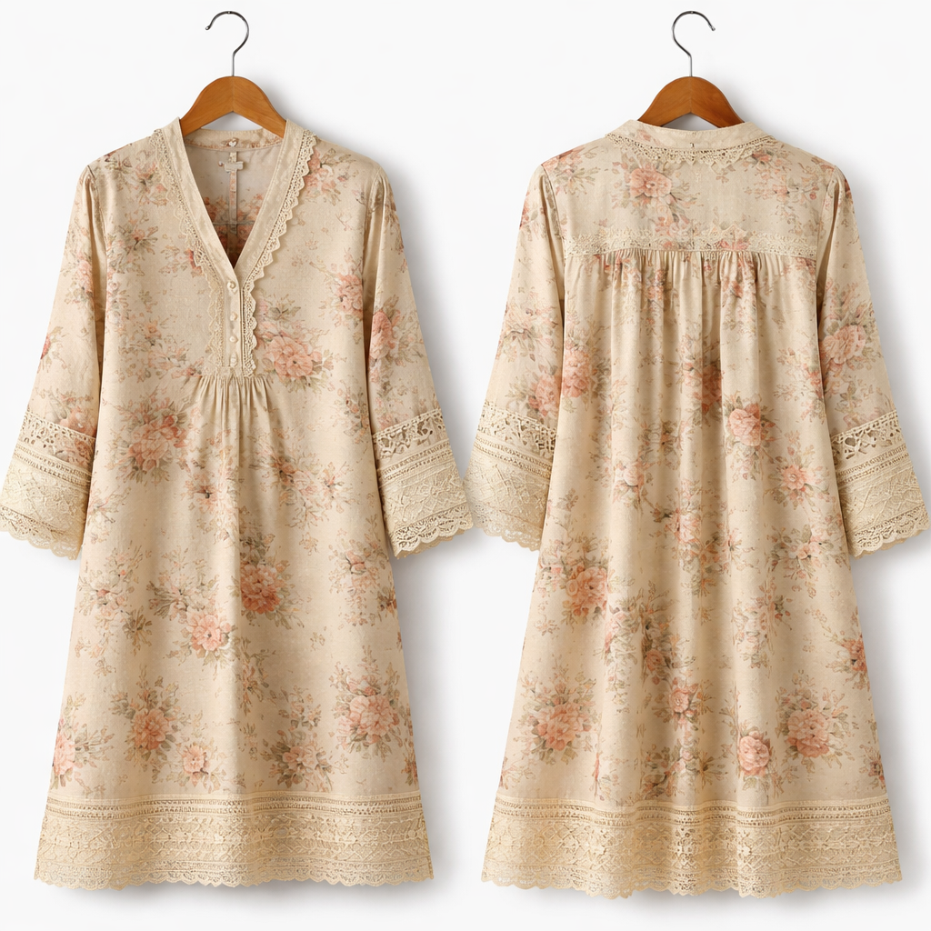 Simple trendy kurta
Simple trendy kurta , vintage style, show front and back