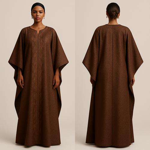 Create a shadda boubou for women that’s the first of its kind, unique, classy, and sophisticated in design. 