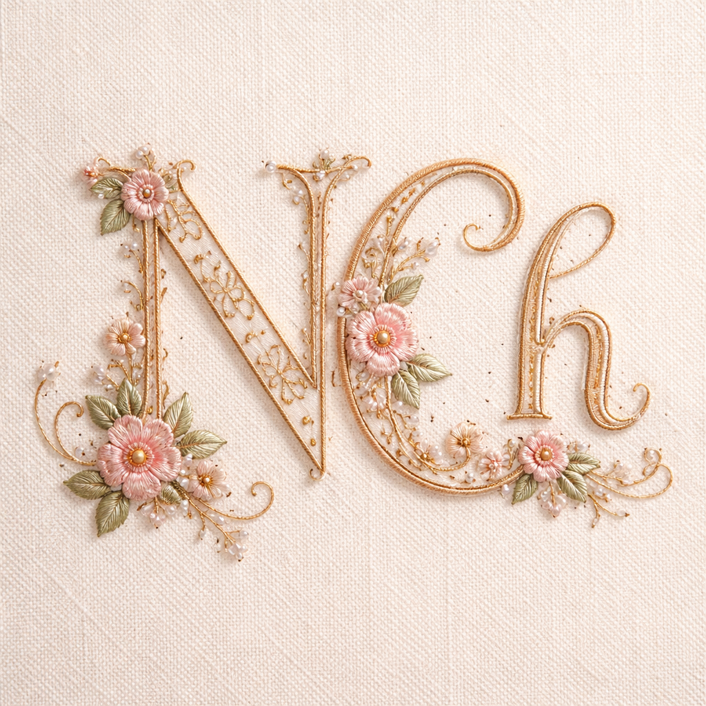 LETRAS NCh bordadas
LETRAS NCh bordadas