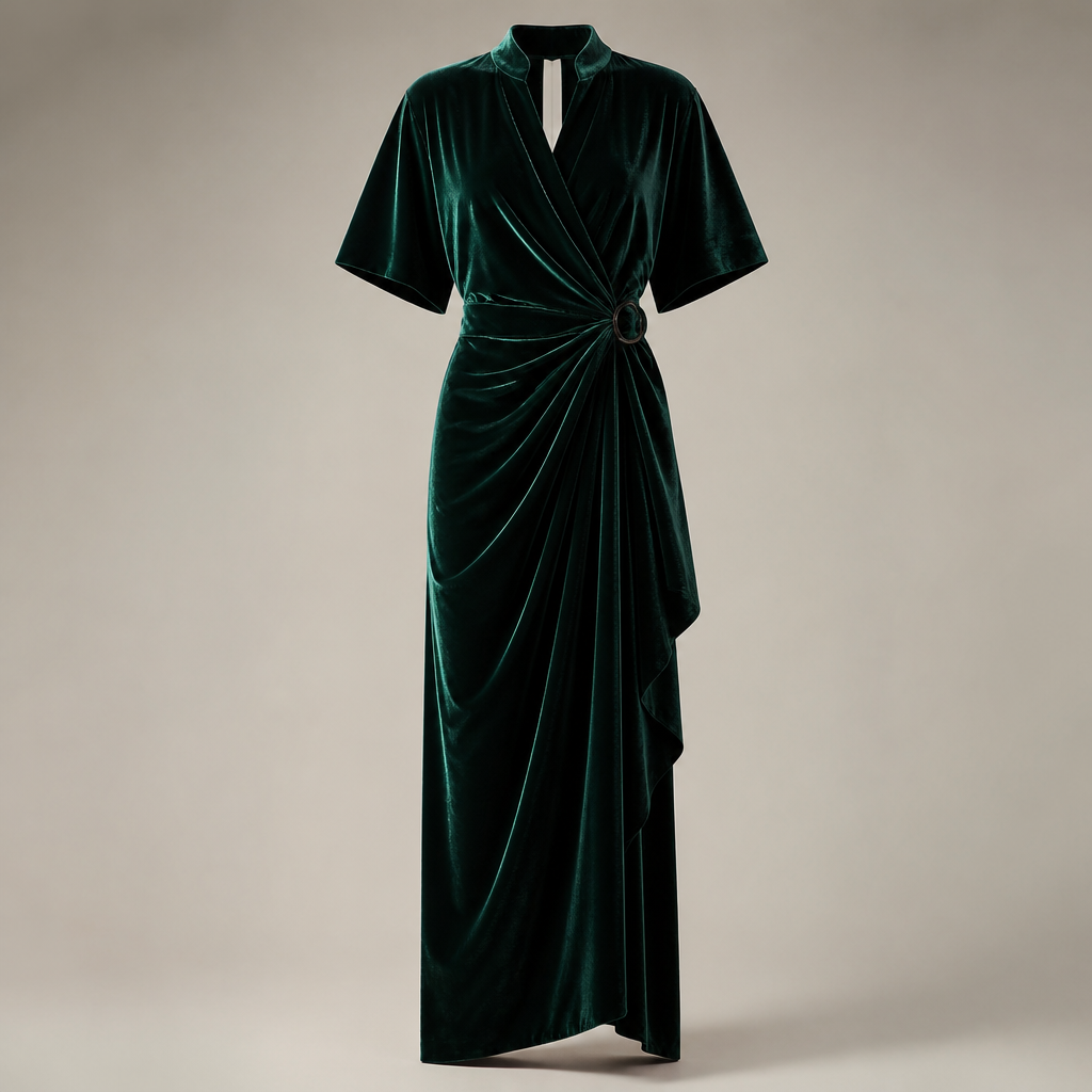 A Unisex Dress design, made of Velvet, for Party, suitable for Summer, in Elegant style
photorealistic fashion design, A Unisex Dress design, made of Velvet, for Party, suitable for Summer, in Elegant style, elegant style, just the design no text
