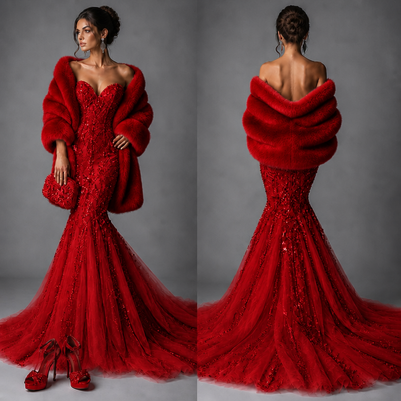 Make it red
edit the attached fashion design with these instructions: Make it red. keep it photorealistic, just the design no text